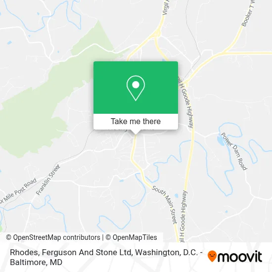 Rhodes, Ferguson And Stone Ltd map