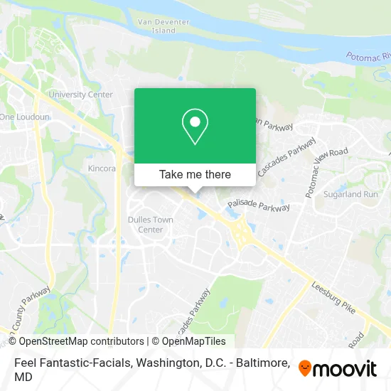 Feel Fantastic-Facials map