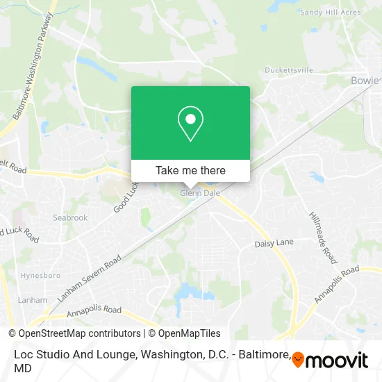 Loc Studio And Lounge map
