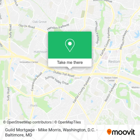 Guild Mortgage - Mike Morris map