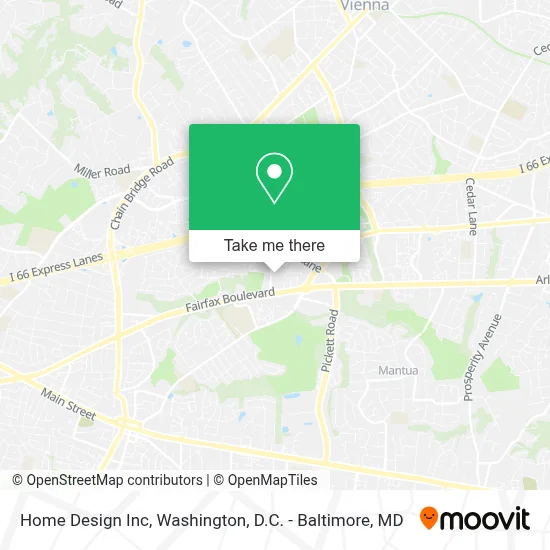 Home Design Inc map