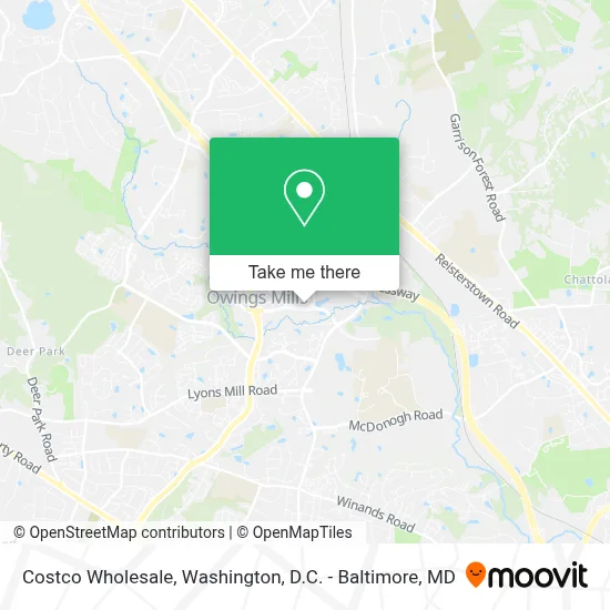 Costco Wholesale map