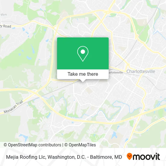 Mejia Roofing Llc map