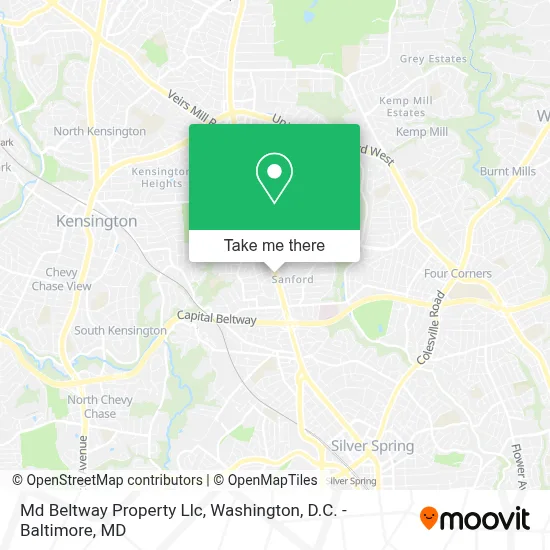 Md Beltway Property Llc map