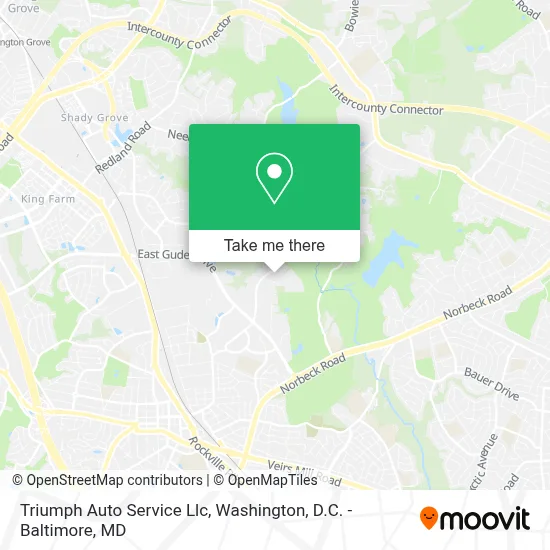 Triumph Auto Service Llc map