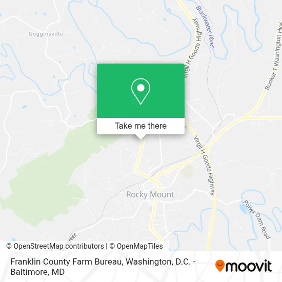 Franklin County Farm Bureau map