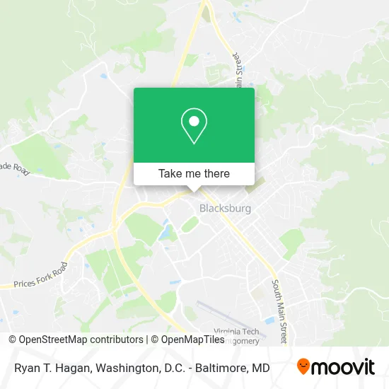 Ryan T. Hagan map