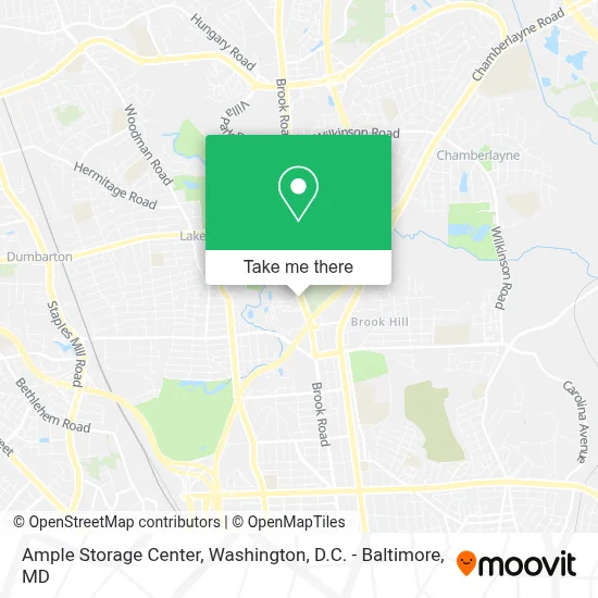 Ample Storage Center map
