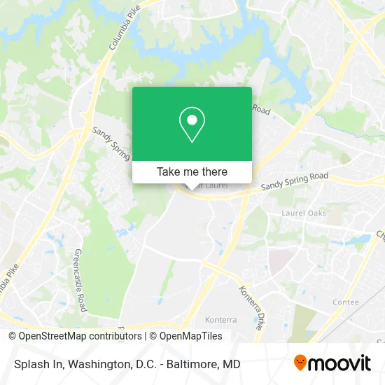 Splash In map