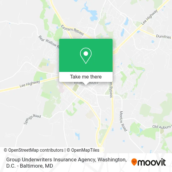 Group Underwriters Insurance Agency map