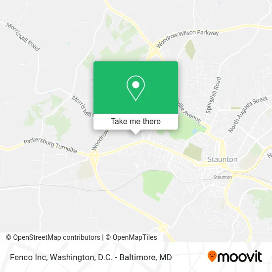 Fenco Inc map