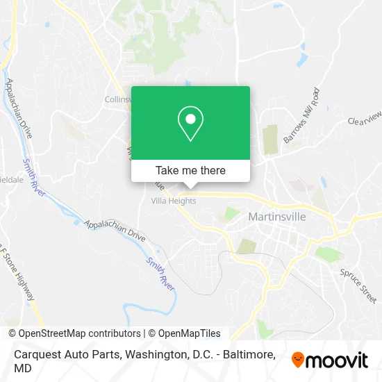 Carquest Auto Parts map