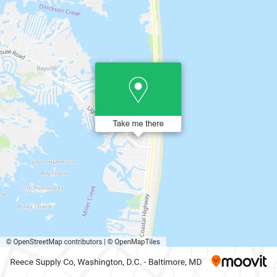 Reece Supply Co map