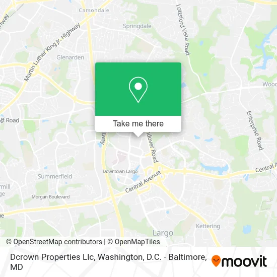Dcrown Properties Llc map