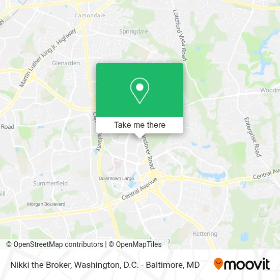 Nikki the Broker map