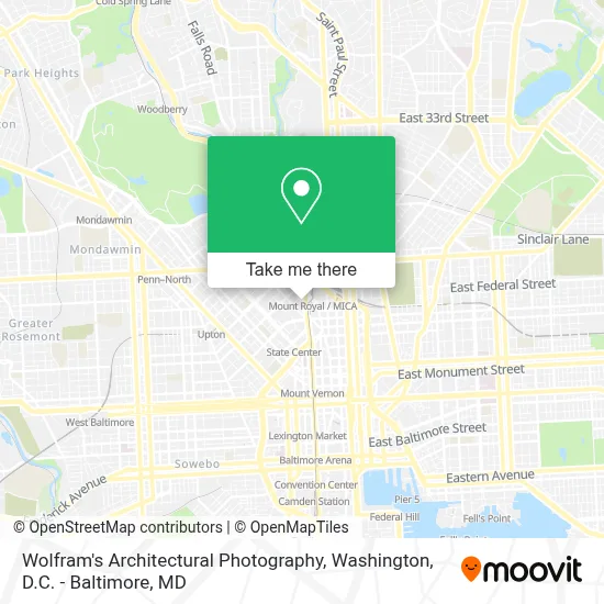 Wolfram's Architectural Photography map