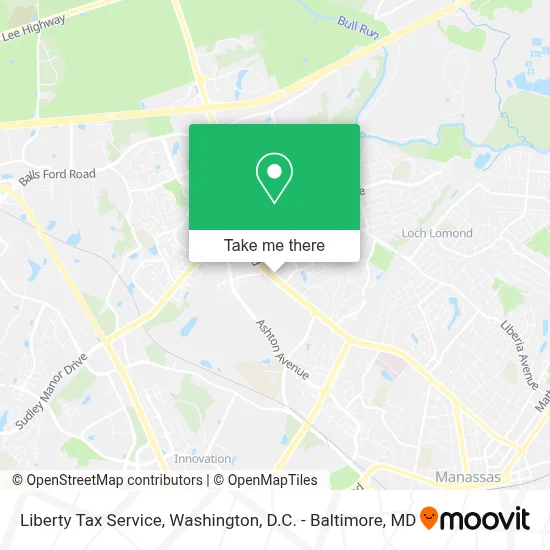 Liberty Tax Service map