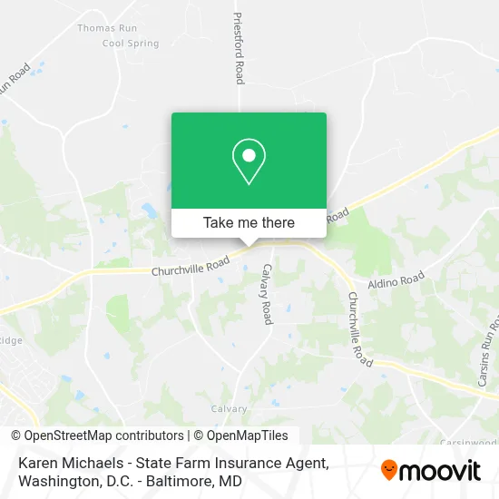 Karen Michaels - State Farm Insurance Agent map