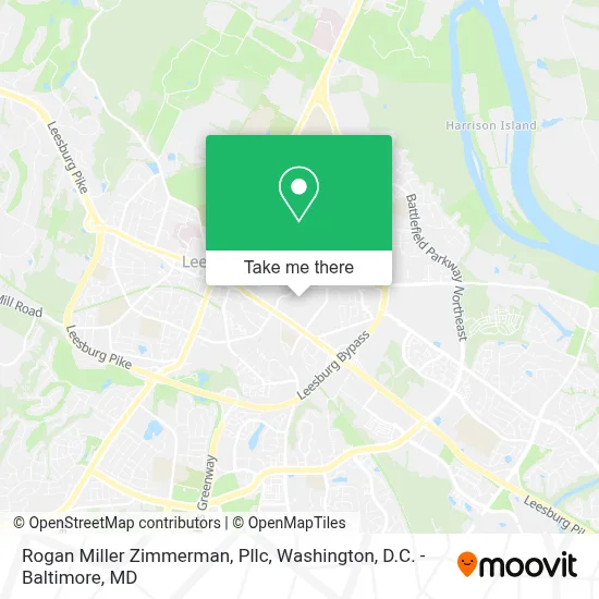 Rogan Miller Zimmerman, Pllc map