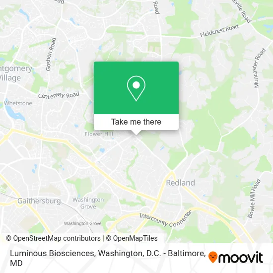 Luminous Biosciences map