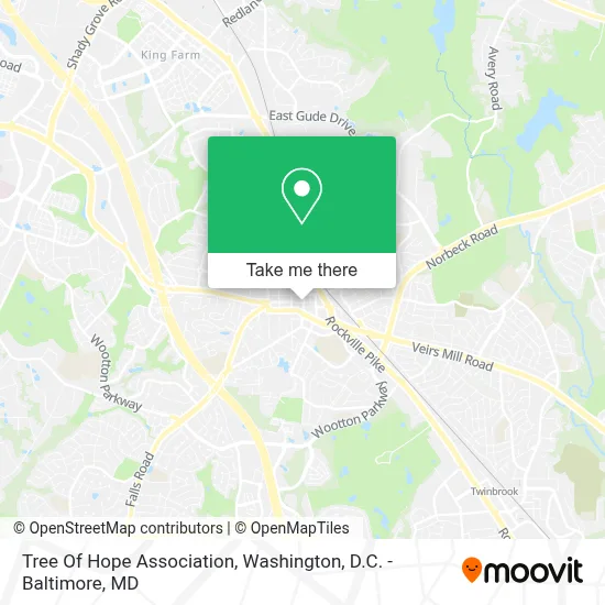 Tree Of Hope Association map