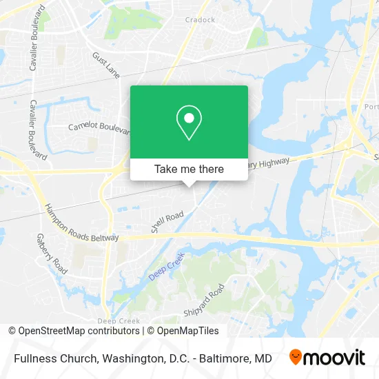 Fullness Church map