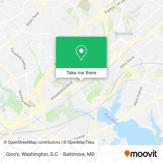 Gino's map