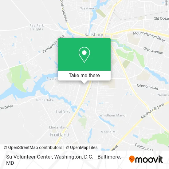 Su Volunteer Center map