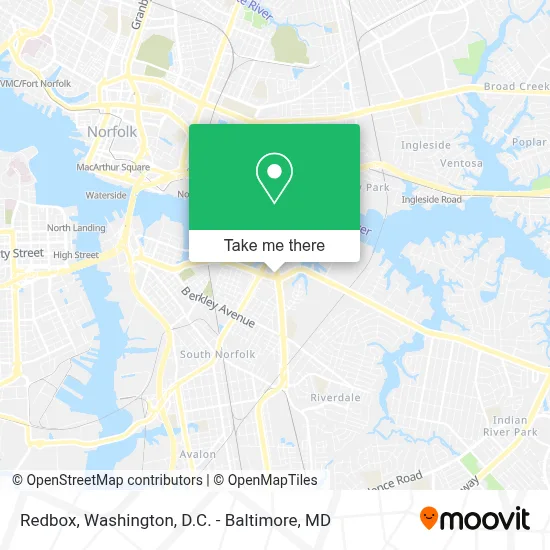 Redbox map