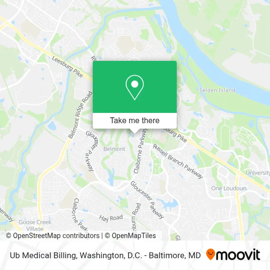 Ub Medical Billing map
