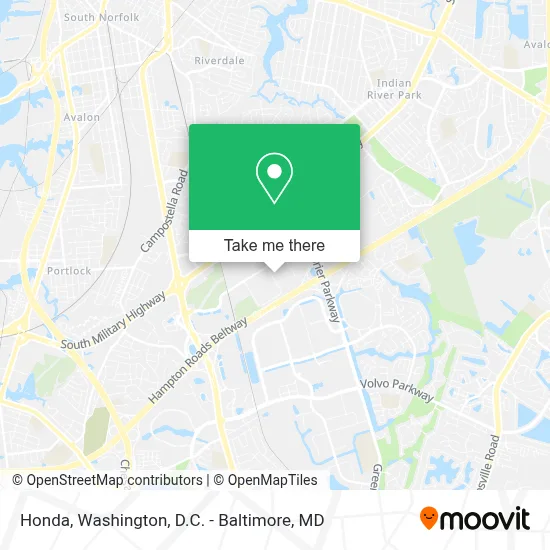 Honda map