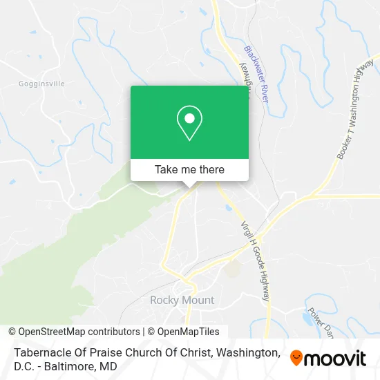 Tabernacle Of Praise Church Of Christ map
