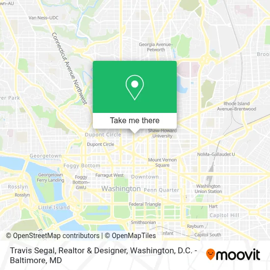 Travis Segal, Realtor & Designer map