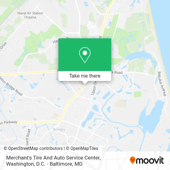 Merchant's Tire And Auto Service Center map