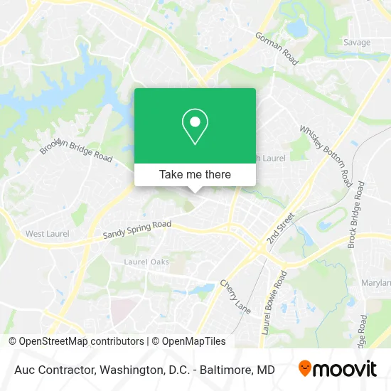 Auc Contractor map