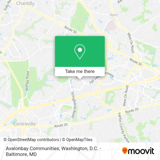Avalonbay Communities map