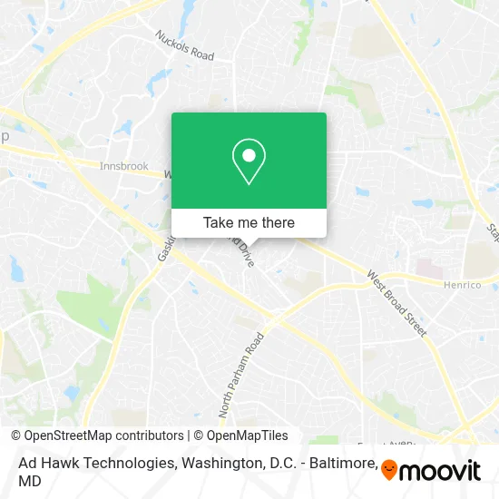 Ad Hawk Technologies map