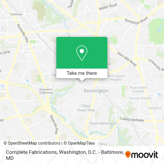 Complete Fabrications map