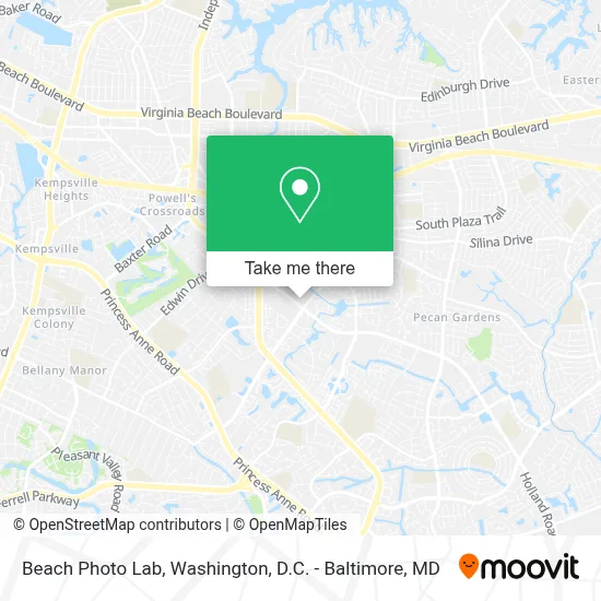 Beach Photo Lab map