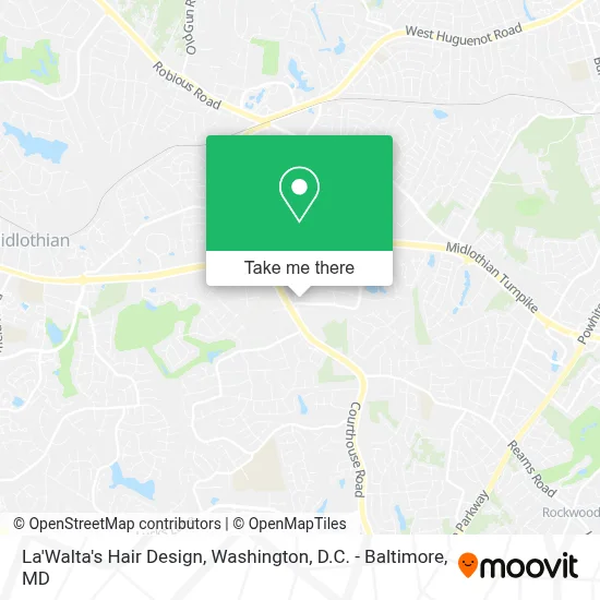 La'Walta's Hair Design map