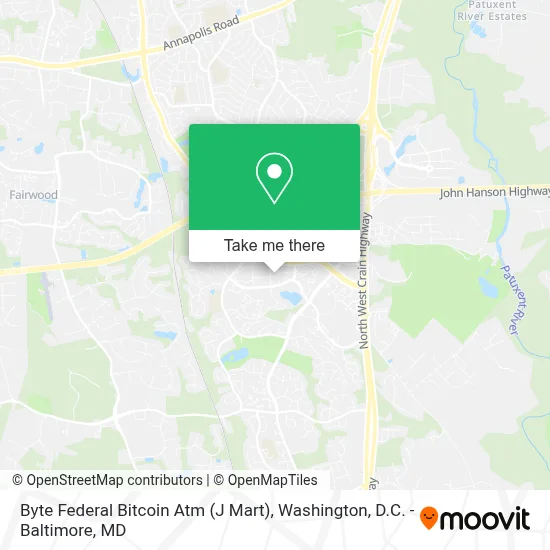 Byte Federal Bitcoin Atm (J Mart) map