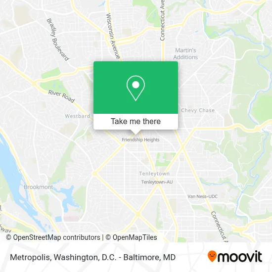 Metropolis map