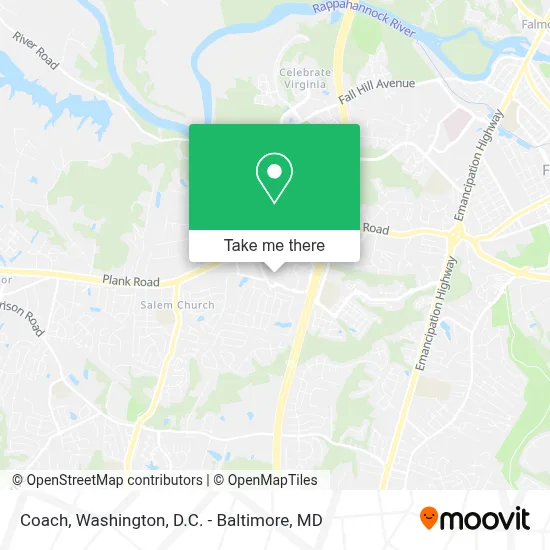 Coach map