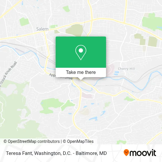 Teresa Fant map