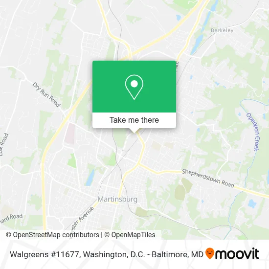 Walgreens #11677 map