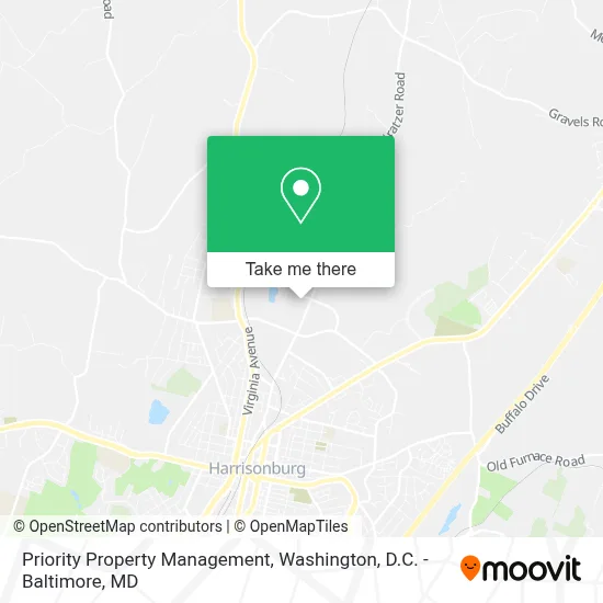 Priority Property Management map
