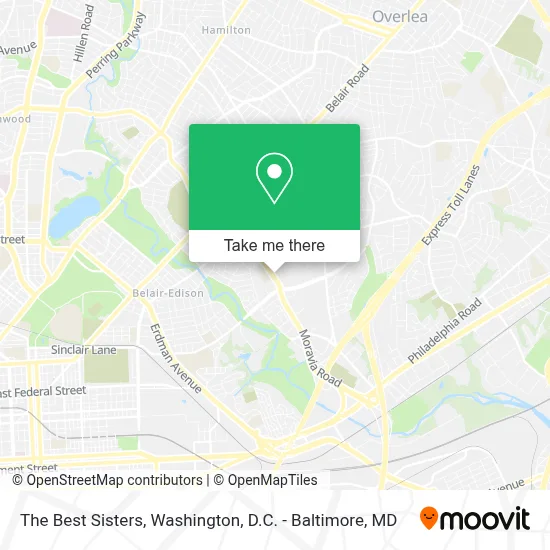 The Best Sisters map