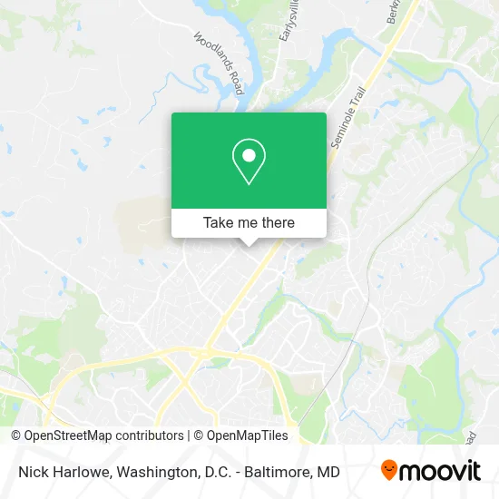 Nick Harlowe map