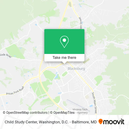 Child Study Center map