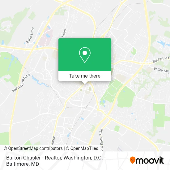 Barton Chasler - Realtor map